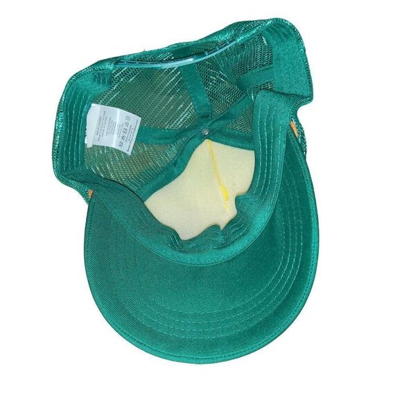 Stranger Things Netflix Camp Know Where 85 Snapback Hat Green Yellow Trucker Cas - Picture 6 of 7